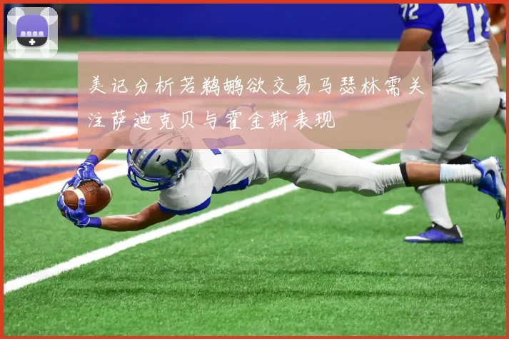 美记分析若鹈鹕欲交易马瑟林需关注萨迪克贝与霍金斯表现
